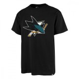 San Jose Sharks tricou de bărbați Imprint Echo Tee black - L, 47 Brand