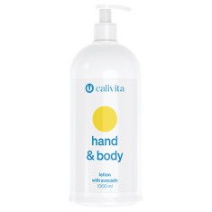 Hand &amp; Body Lotion Lotiune pentru ingrijirea Mainilor si Corpului cu Jojoba Avocado Vitamina E &amp; B5 (1000 ml) - Calivita