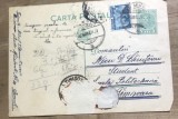CP04 Carte Postala 1934 Timisoara Catre Student Politehnica Timbrul Fondul Aviatiei Timbru Carol II Stampila Istorie Postala