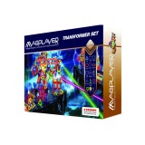 Joc de constructie magnetic - 208 piese