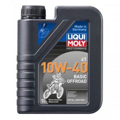 Ulei motor Motorbike 4T 10W-40 Basic Offroad Liqui Moly 1L foto