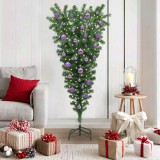 vidaXL Brad de Crăciun artificial pre-iluminat cu set de mingi 150 cm 3396857