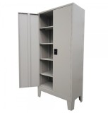 Fiset metalic Premium 4 rafturi si picioare, 900x400x1920 mm (LxlxH), 50 kg/polita, neasamblat, PLUS