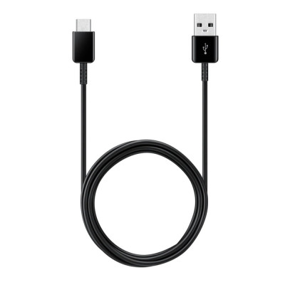 Cablu Samsung EP-DG970BBE, USB tip A tata la USB tip C tata, lungime 1 m, negru foto