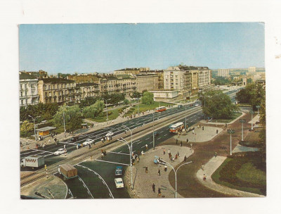 FA38-Carte Postala- POLONIA - Warsawa, Varsovia, Aleje Jerozolimsie, circulat foto