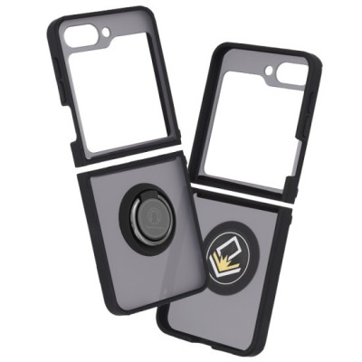 Husa pentru Samsung Galaxy Z Flip5 - Techsuit Glinth - Black foto