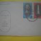 HOPCT PLIC S FDC NR 840 ANIVERSARE 75 ANI JOCURILE OLIMPICE MODERNE 1969 COUBERTIN -GERMANIA -CIRCULAT