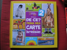 Prima mea carte de intrebari - National Geographic Kids foto