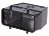 Carcasă HARTING HDC 16B pentru conectori Han&reg; B M25 neagră aluminiu
