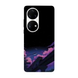 Husa compatibila cu Huawei Nova Y70 model Pixel train, Silicon, TPU, Viceversa, Transparent, Carcasa