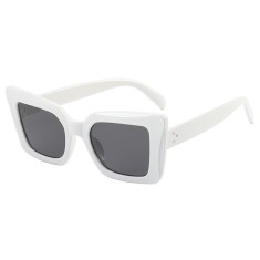 Ochelari de soare pentru femei, 5277, white / gray foto