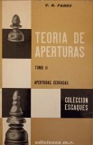 TEORIA DE APERTURAS. TOMO II. APERTURAS CERRADAS (CARTE DE SAH IN LB. SPANIOLA)-V.N. PANOV-239954
