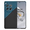 Husa pentru OnePlus 12, Techsuit, Carbonite FiberShell, Albastra