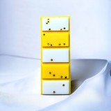 Tableta din ceara naturala de soia parfumata - Sunset Kiss , handmade 50 g