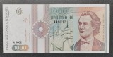 Rom&acirc;nia 1000 Lei 1991 UNC impecabila din fisic