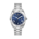Guess Connoisseur Ceas Bărbați 42mm Quartz cu Brățară Metalică Argintie