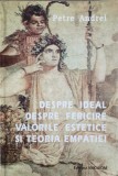 DESPRE IDEAL, DESPRE FERICIRE, VALORILE ESTETICE SI TEORIA EMPATIEI-PETRE ANDREI