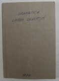 GRAMATICA LIMBEI GRECESTI CLASICE , compusa dupa sistemul gramaticei lui G. CURTIUS pentru gimnasie si licee de V. M. BURLA , PARTEA I - ETIMOLOGIA ,