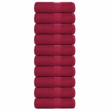 Gossi prosoape de oaspeti, frogn, 10 buc., bordeaux, 30x50 cm, 360 g/m2