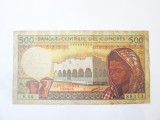 Comores/Comore 500 Francs 1986 seria:88333,bancnota din imagini la cel mai mic pret