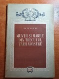 colectia SRSC - muntii si marile din trecutul tarii noastre din anul 1957