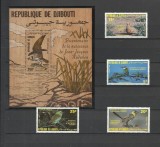 DJIBOUTI 1984 FAUNA PASARI AUDUBON