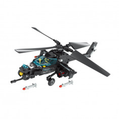 Set de construit din blocuri lego, model ELICOPTER DE LUPTA din 203 piese