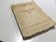 PR. PETRE VINTILESCU, LITURGHIERUL EXPLICAT. PRIMA EDITIE- INSTITUTUL BIBLIC 1972 foto