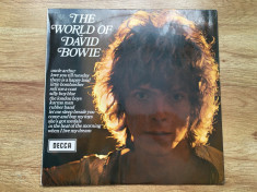 DAVID BOWIE - THE WORLD OF DAVID BOWIE (1970,DECCA,UK) vinil vinyl foto