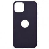 Husa Silicon Matt Neagra pentru Apple iPhone 11 Pro - Protectie Premium Antiderapanta