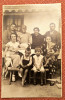 Fotografie de grup. In familie - Fotografie datata 1934, Alb-Negru, Romania 1900 - 1950, Portrete