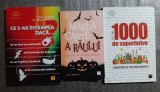 3 vol. colectia DESCOPERA (Cele mai mari rele din lume / Superlative. Curiozitati de cultura generala / Ce s-ar intimpla daca...) - ed. Niculescu
