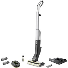 Mop Electric Karcher FC 4-4 Battery Set 4B Duo Cordless, 1.056-406.0, 7,2 - 7,4 - Max. 8,4 V, 400 ml (apa curata), 200 ml (apa murdara), rola 30 cm, a