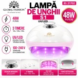 Lampa pentru unghii 48W Global Fashion S1, white