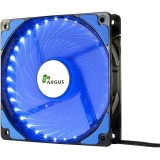 Ventilator albastru Inter-Tech L-12025 120mm Blue LED Fan 12V, Inter Tech