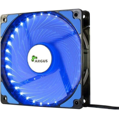 Ventilator albastru Inter-Tech L-12025 120mm Blue LED Fan 12V foto