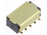 Conector şiruri pini mamă SAMTEC PIN 10 1,27mm aurit SMT soclu