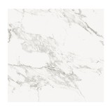 Gresie interior baie / bucatarie Stonia White, 59.5 x 59.5 cm, lucioasa, alb, rectificata, aspect marmura