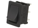 &Icirc;ntrerupător Balansier SPDT 10A/24VDC Negru
