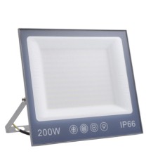 Proiector LED 200W, LED, 220V, subtire, alb rece 6500 K, 5000lm, BZRSH, 23 x 25.5 cm