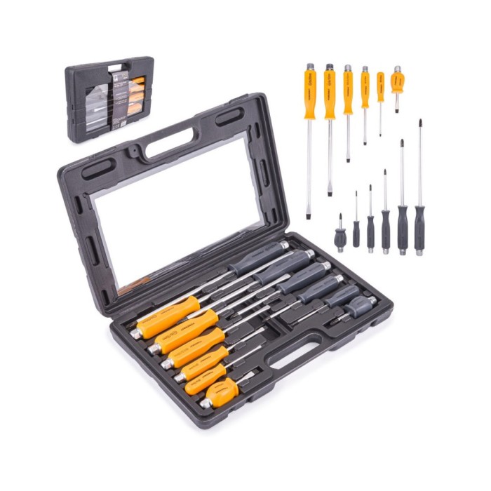 Set de surubelnite, 12 piese, Powermat