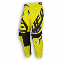 MBS Pantaloni motocross/enduro Ufo Plast Mizar, galben/negru, 52, Cod Produs: PI04435D52