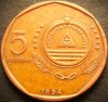Moneda exotica 5 ESCUDOS - CAPUL VERDE, anul 1994 *cod 1929 B = CONTRA BRUXAS, Africa