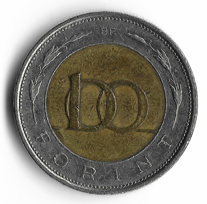 Ungaria 100 forint 1997