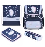 Ghiozdan fete echipat Herlitz Loop Plus, Motiv Unicorn Dreams