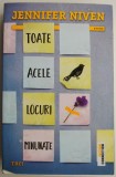 Cumpara ieftin Toate acele locuri minunate - Jennifer Niven, Roman de Beletristica