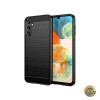 Husa Carbon Neagra OEM Samsung Galaxy A14 A145/A146 5G, Back Cover, Protectie Socuri, Zgarieturi