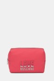 Love Moschino portfard culoarea roz, JC5314PP0MKD0615