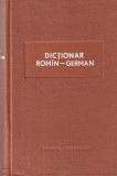 Dictionar Roman-German Mihai Isbasescu Editura Stiintifica 1963 733 Pagini Coperti Cartonate
