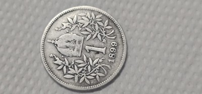 1 corona 1899 argint foto